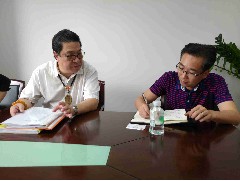 2017-05-11 廣州市民政局與陸處長坐談黃埔區(qū)I.T.文化嗜英學院事宜